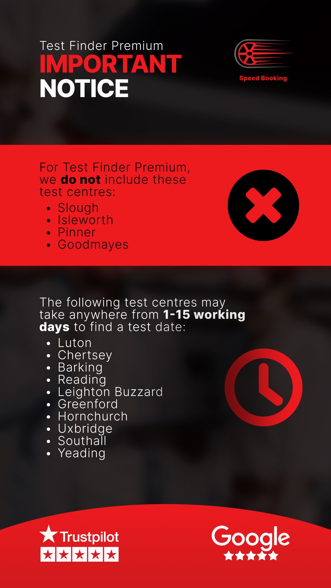 Fast Track Practical Driving Test Finder (Premium) 🚗