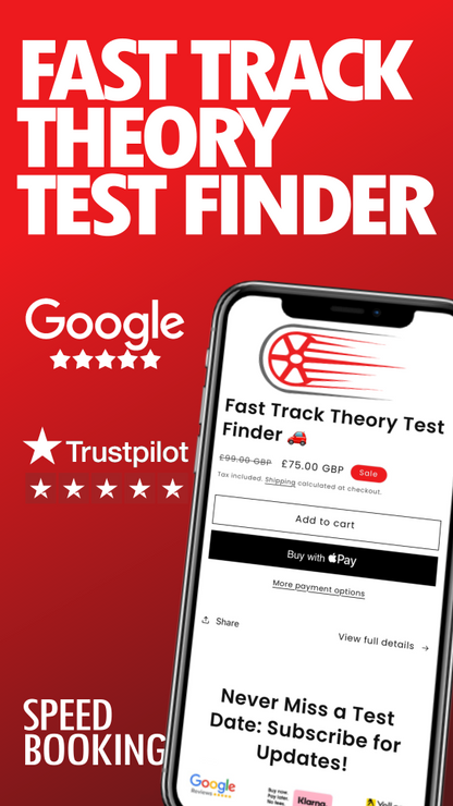 Fast Track Theory Test Finder 🚗