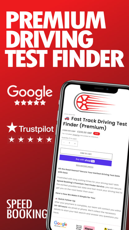 Fast Track Driving Test Finder (Premium) 🚗